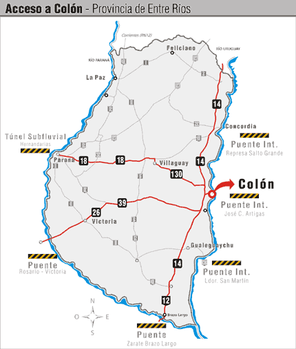Mapa en Colón